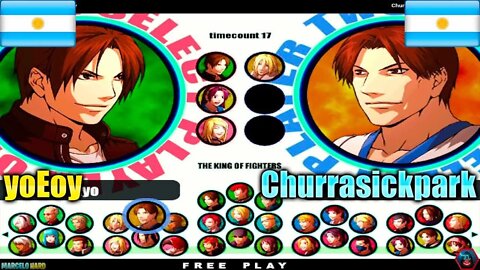 The King of Fighters XI (yoEoy Vs. Churrasickpark) [Argentina Vs. Argentina]