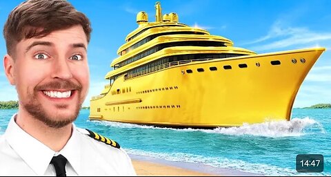 $1 vs $1000000 yacht Mr beast