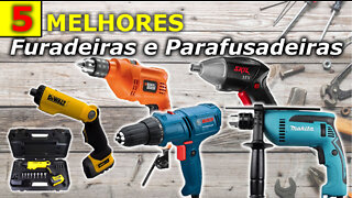 5 Melhores Furadeiras e Parafusadeiras Para Comprar