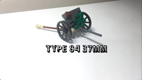 Type 94 37MM instructions Lego ww2