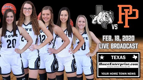 Howe Lady Bulldogs vs. Pilot Point Lady Bearcats, bi-district basketball, Feb. 18, 2020