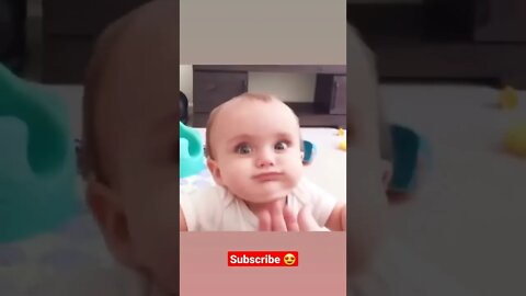 Cutest Baby on Internet 😍 #shorts #baby #cute #cutebaby #cutegirl