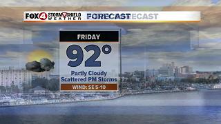 PM Storm Chances Continue 6-29