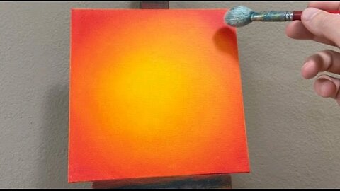 The KEY to Blending Acrylic Paint on Canvas