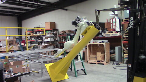Installation and Setup of LP120 Packaging Machine with Kawasaki Robot