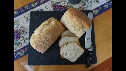 World’s Easiest Bread Recipe & Technique for Beginners (no kneading… “hands-free” technique)