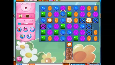 Candy Crush Level 3483 Talkthrough, 12 Moves 0 Boosters