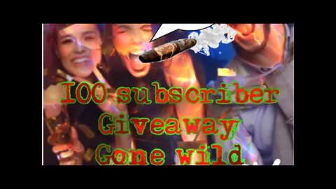 100 subscriber Giveaway