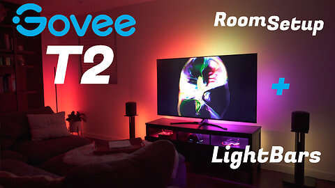 Govee Envisual TV T2 + light bars immersion setup