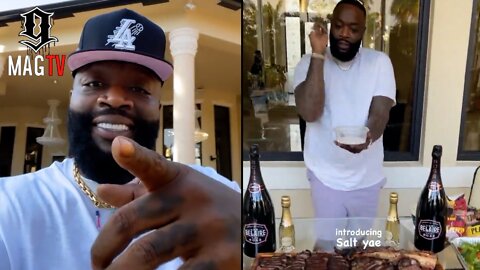 Rick Ross Does Salt Bae! 🤣