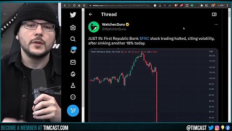 Major Bank COLLAPSING, First Republic Trades HALTED As Crisis WORSENS, This IS The Catalyst For CBDC