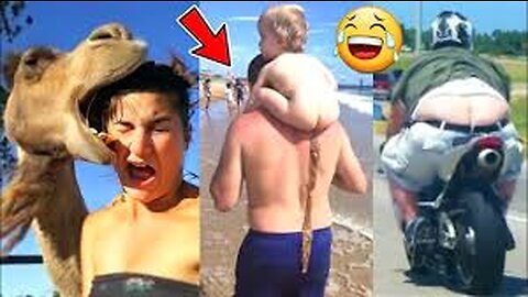 Best comedy video 🤣 small baby do in father's head