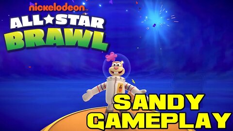 🎮👾🕹 Nickelodeon All-Star Brawl - Sandy - Nintendo Switch Gameplay 🕹👾🎮 😎Benjamillion