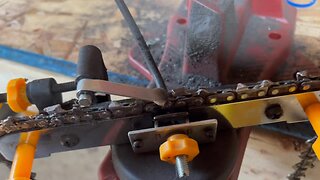 Chainsaw Sharpening With An Electric Sharpener