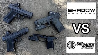 Sig P365 family vs Shadow System CR920 family