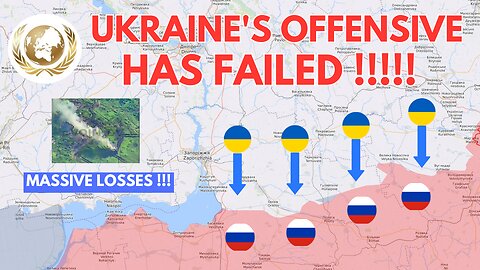 Ukraine's offensive has FAILED !!! MASSIVE LOSSES !!! Ukraine Conflict Report June 7 2023