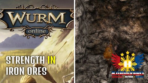 Wurm Online Gameplay [01/05/22] - Crafted A Mallet + Kindling & Mining To Increase Strength