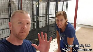 Dog Business - Dog Trainer VLOG. Real Behind The Scene Access! Ridgeside K9, LLC