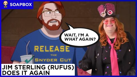 Jim (Rufus) Sterling Does It Again; Calls Snyder Cut Advocates "Right Wing" - GGC Soapbox