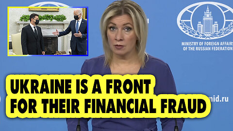 Russian FM spokesperson Zakharova Accused the White House of Financial Fraud in Ukraine