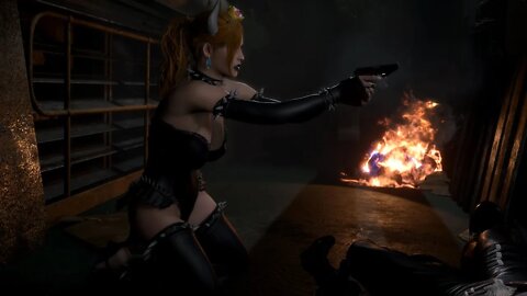 Resident Evil 2 Remake Ada Bowsette Mod [4K]