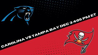 Carolina Panthers vs Tampa Bay Buccaneers: Expert NFL Week 13 Picks & Predictions - Betting Analysis