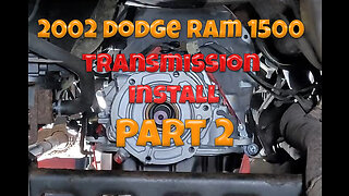 2002 Dodge Ram 1500 Transmission Install 46RE
