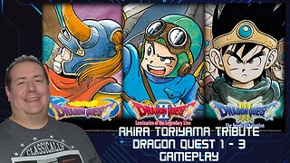 Akira Toriyama Tribute | Dragon Quest 1, 2, and 3 Remaster | Gameplay