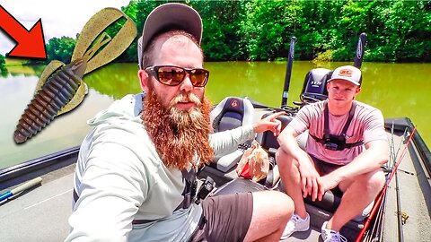 SEARCHING for SHALLOW Summer River Bass w/ @Fletcher_The_Fisherman