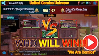 MARVEL STRIKE FORCE: JoninSho's Infinity Watch Team VS Their Emma Marauder's Team "We Are Comics"