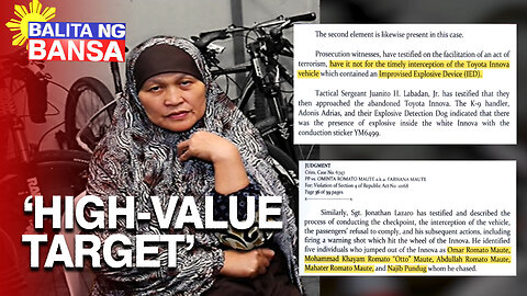 'High-value target' sa terorismo na si Ominta Maute, hinatulang guilty ng korte