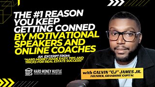 The #1 Reason You Keep Getting Conned by Motivational Speakers & Online Coaches | Hard Money Hustle