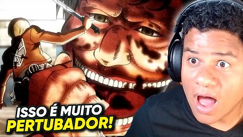 CENSURAS em ATTACK ON TITAN (Mangá VS Anime) | React Anime Pro