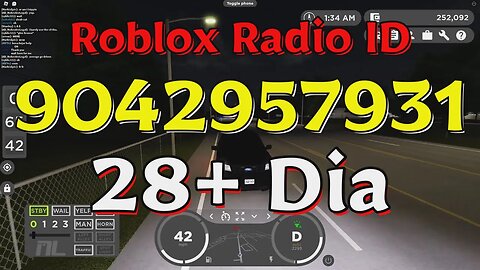 Dia Roblox Radio Codes/IDs