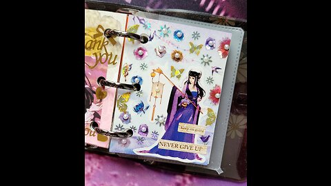 ASMR | SCRAPBOOKING | KEEP ON GOING | NEVER GIVE UP