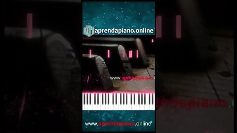 CLUBE DO GROOVE PIANO 06 APRENDA PIANO ONLINE #Shorts