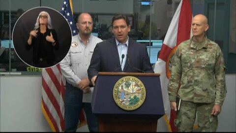 Press conference: Governor Ron DeSantis discusses impacts, preparations ahead of Hurricane Ian
