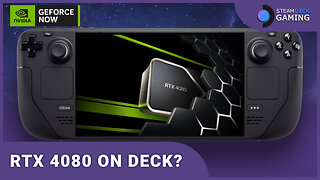 RTX 4080 Powered Stream on Steam Deck - GeForce NOW Ultimate Tier