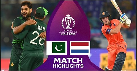 Pakistan vs Netherlands Highlights || Innings Highlight || CWC23 || Thewatchtime