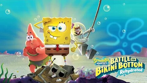 Let's Play - SpongeBob Battle for Bikini Bottom w/FastFoodToyReviews & MitchSantona