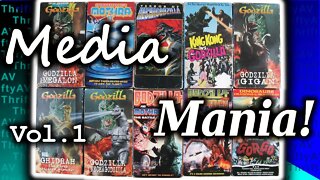 Media Mania! Godzilla on VHS, Dio on DVD, Music CDs, and More!