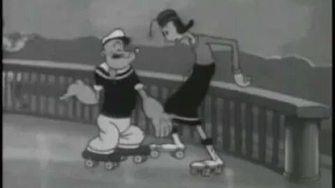 a date to skate popeye || popeye the sailor man a date to skate