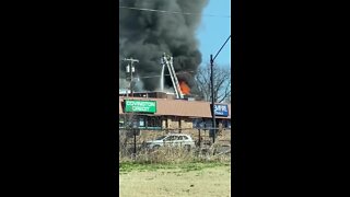 Fire at former Okmulgee hotel