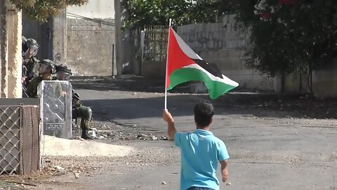 Palestinians Fighting Against Occupational Forces