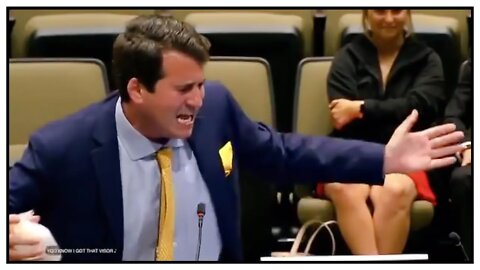 Alex Stein cringe city council rap saves Ukraine