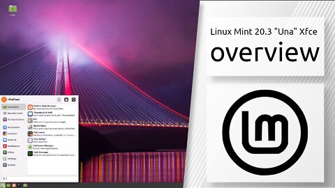 Linux Mint 20.3 "Una" Xfce overview | Light, simple, efficient.