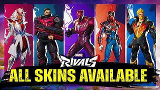 OFFICIAL! Every Marvel Rivals Skins Available!