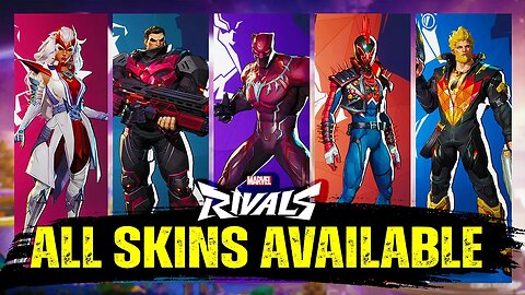 OFFICIAL! Every Marvel Rivals Skins Available!