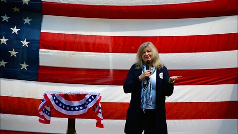 Dr. Elizabeth Kreiselmaier candidate for Congress WA 6th CD visits the Puget Sound Patriots.