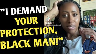 Strong & Independent "Queen" INSULTS Black Men For Not Protecting Her, Then INSTANTLY Regrets It!